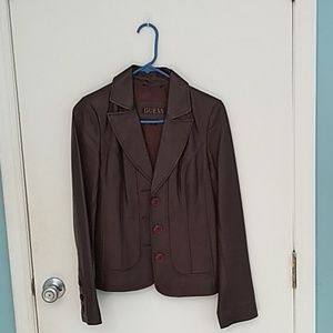 Guess leather jacket